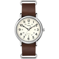 Timex Weekender 40mm Brown Leather Strap Watch